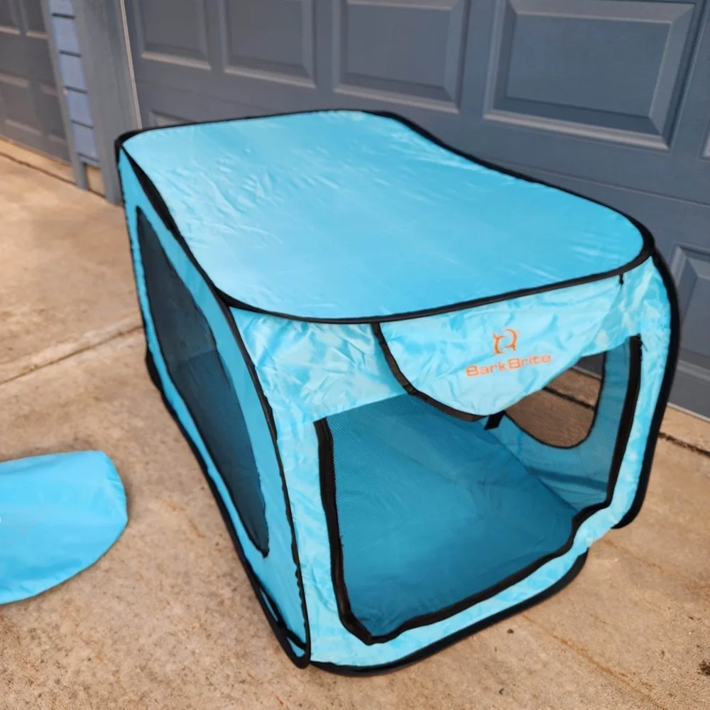 BarkBrite XL Collapsible Dog Kennel